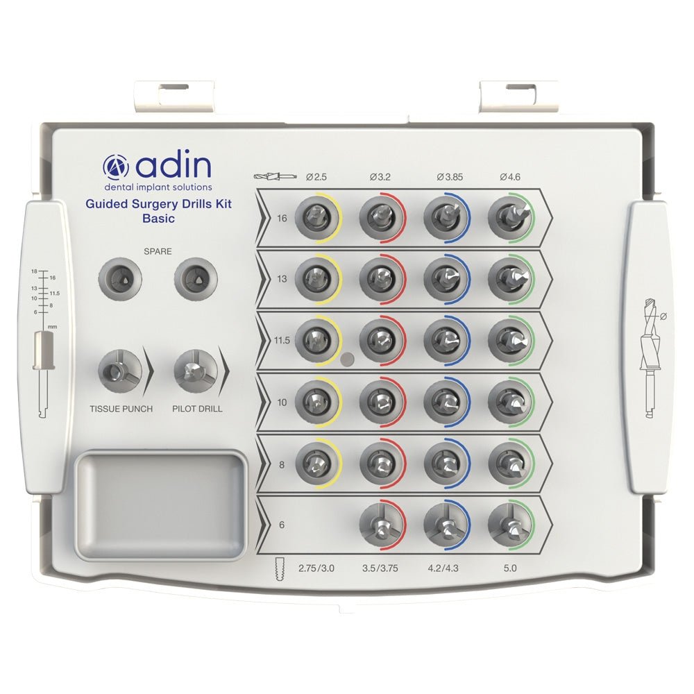Adin Guided Surgery Dental Implant Kits - GoldenDent - GoldenDent